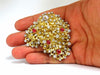 ERWIN PEARL 8.00ct. NATURAL DIAMONDS & RED SPINEL BROOCH PIN 18KT