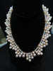 10.00ct NATURAL DIAMONDS & AKOYA PEARLS 18kt NECKLACE OPERA RIVIERA DECO