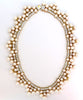 10.00ct NATURAL DIAMONDS & AKOYA PEARLS 18kt NECKLACE OPERA RIVIERA DECO