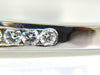 USA 2.60CT DIAMOND BANGLE BRACELET F/VS 14KT HEAVY SOLID BUTTON LOCKED