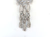 6.00ct natural diamonds modern dangle wishbone petal chandelier earrings 18kt