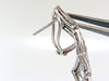 5.00ct diamonds earrings & necklace matching suite 18kt g/vs diamond shaped