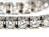 3.70CT NATURAL DIAMONDS CLASSIC TENNIS BRACELET 14KT G/SI-1