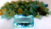 GIA Certified 157.55ct Natural Aqua Blue Cushion Cut Aquamarine Magnificent