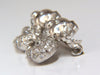 .80ct diamonds "Mating Pandas" brooch pin 18kt fertile charm