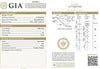 GIA Certified 1.78ct natural round diamond ring engagement 14kt cathedral