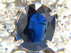GIA Certified 11.16ct Natural Royal Blue sapphire diamond earrings Platinum