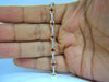 3.76ct natural ruby diamonds tennis bracelet 14kt vivid red