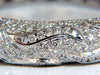 14.02ct natural daimonds eternity encrusted bangle bracelet 18kt