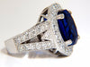 10.00ct natural amethyst diamonds ring 14kt Vivid Color