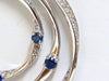 6.00ct Natural Diamonds Sapphire 3 Tier Dangle earrings 14kt Heart