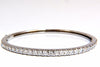 2.48ct natural round diamonds bangle bracelet g/vs common prong 14kt