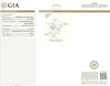 GIA Certified Natural Fancy color Diamond ring 14kt. Buckle Deco