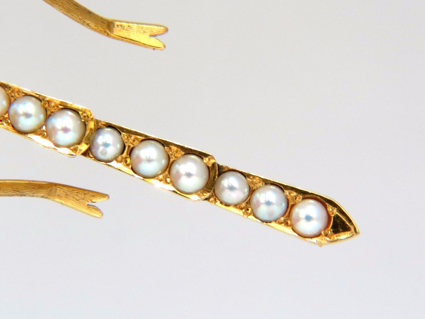 Dragonfly Important Art Deco 18kt natural pearls Blackstar brooch pin