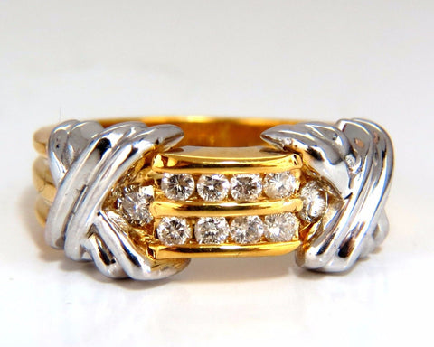.50ct "X" Channel Diamonds ring 14kt