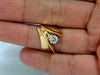 .53ct Natural Fancy Light Brown Diamond ring 14kt Bypass Deco