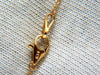 1.00ct Natural Fancy Yellow diamonds open heart necklace 14kt