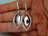 1.26CT Diamonds Marquise Form Dangle & Inner Earrings G/VS 14KT