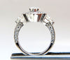 2.51ct Marquise Halo Diamond Ring 14 Karat