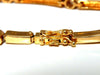 .80ct Natural Round Diamonds Arch Bar Link Bracelet 14 Karat