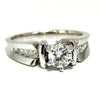 .87ct Natural Round Diamond Engagement Ring 14 Karat