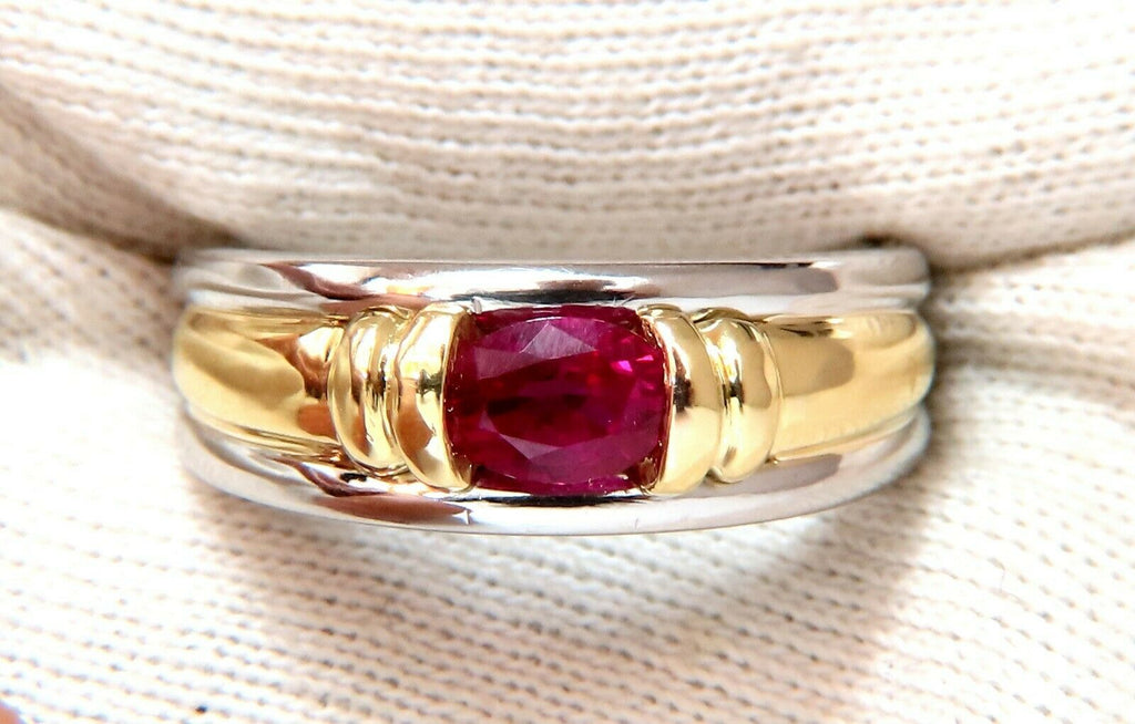 ruby stone ring 6.25 Ratti 5.00 carat Ruby (Manik/Manikya/Maneek) Gemstone  Panchdhatu GOLD Plated Ring