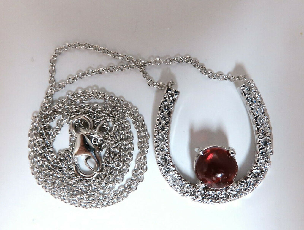 Pandora Talisman Lab-grown Diamond Horseshoe Pendant Necklace, 14 K Gold,  0.25 carat TW