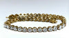 4.50ct Natural Diamonds Tennis Bracelet 14kt F/G 7 Inch