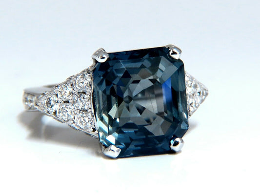 GIA Certified 13.33ct Natural No Heat Sapphire Diamond Ring Unheated 14 Karat