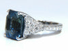GIA Certified 13.33ct Natural No Heat Sapphire Diamond Ring Unheated 14 Karat