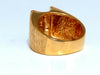 Vintage GIA Certified Natural Fancy Orange Brown Color Diamond Ring 14 Karat