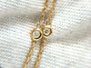 .34ct Natural Fancy color Heart Diamond Necklace 14 Karat