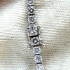 7.02ct Natural Diamonds Tennis Bracelet 18 Karat