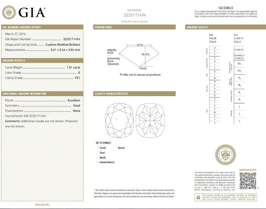GIA Certified 1.00ct & 1.01ct Square Halo Cushion cut diamond stud earrings 14k