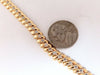 1.04ct Round Diamonds Slant Link Bracelet 14kt Gold