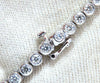 3.05ct Natural Diamonds Tennis Bracelet 14kt Gold Smooth Anti-Catch