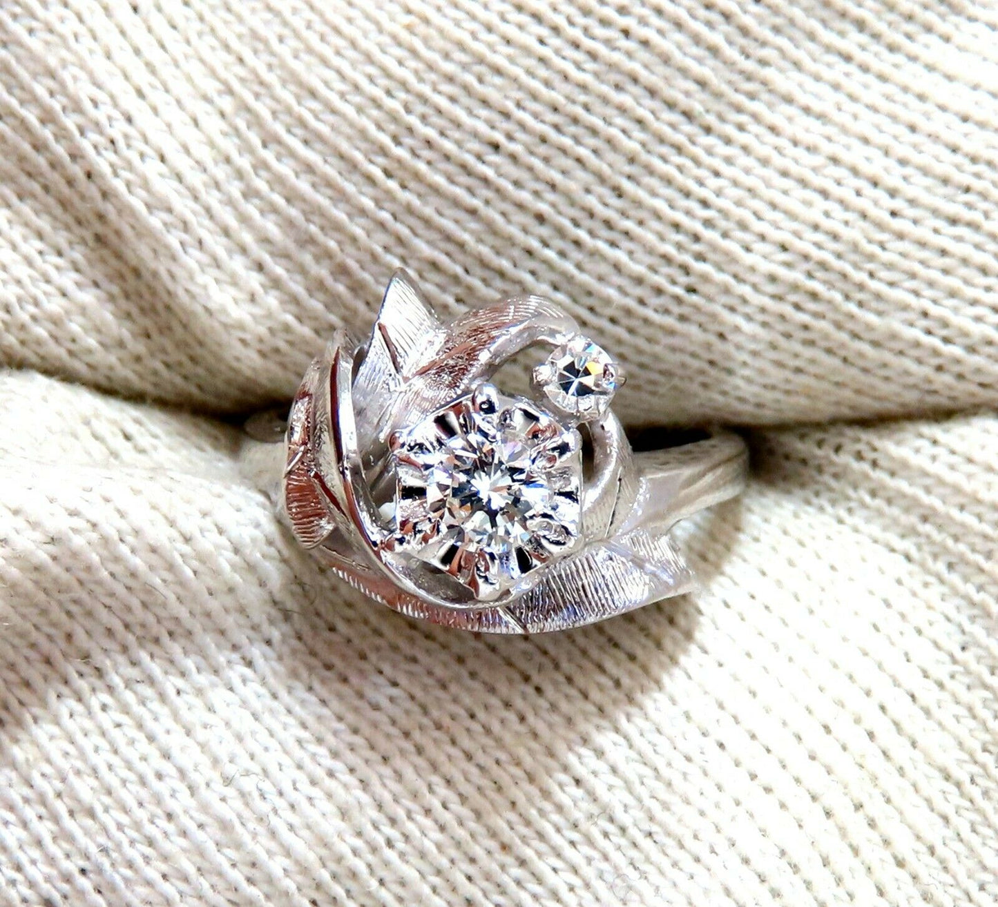 .20ct Vintage Revival Natural Diamonds Ring 14 Karat