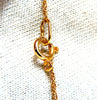 Diamonds Emoji Necklace 14kt yellow gold