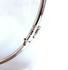18kt Gold Tubular Diamond Cable Link Necklace