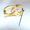 14kt Iconic Emblem Gold Pin