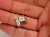GIA 2.06CT ROUND DIAMOND CROSSOVER RING BAGUETTES 14KT VVS