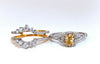 1.81ct Natural Fancy Yellow Diamonds Ring 14kt Insert & Ring
