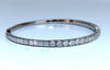 2.90ct Natural Round Diamonds Flexible Tennis Bangle Bracelet 14 Karat