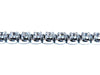 3.80ct Natural Diamonds InterLink Tennis Bracelet 14kt Gold