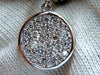 1.50ct natural diamonds dangle earrings 14kt circle dangles
