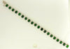 20.68CT Natural Tsavorite Diamonds Bracelet 14KT Vivid Greens Tennis