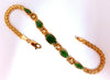 4ct Vintage Natural Jade Bracelet 14kt