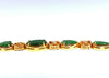 4ct Vintage Natural Jade Bracelet 14kt