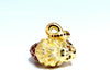 18kt Lion Wrap Enamel Ring