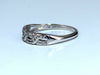 .36ct Natural Diamonds Accent Band 14kt Flat Profile Greek Infinity Crest